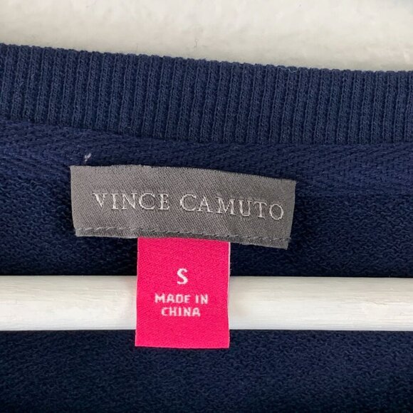 NWT VINCE CAMUTO Cold-shoulder Snap-sleeve Top - Picture 6 of 8